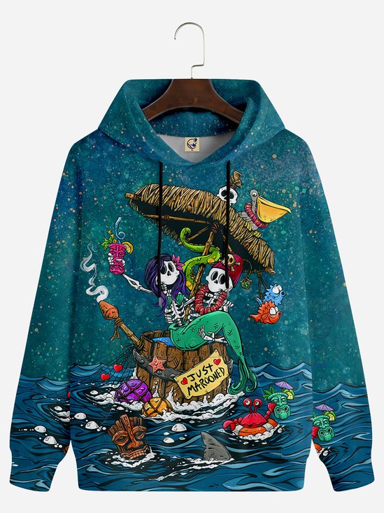DAVID LOZEAU X HARDADDY® JUST MAROONED HOODIE