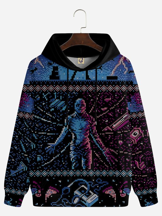 Christmas Strange Monster Casual Hoodie