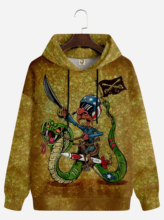 David Lozeau X Hardaddy? Cobra Nose Art Hoodie