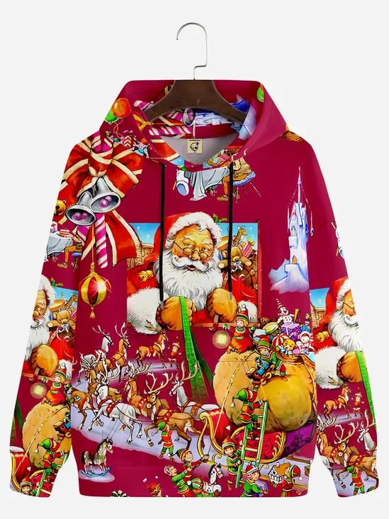Christmas Santa Claus Casual Hoodie