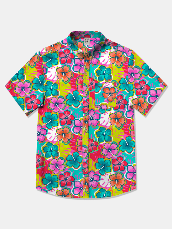 Hardaddy Cotton Tropical Floral Shirt