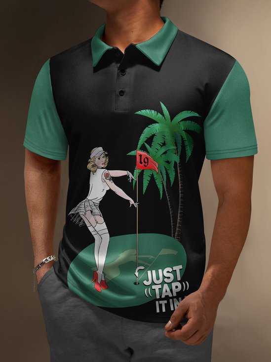 Hardaddy Moisture-wicking Athletic Girls Short Sleeve Golf Polo Shirt