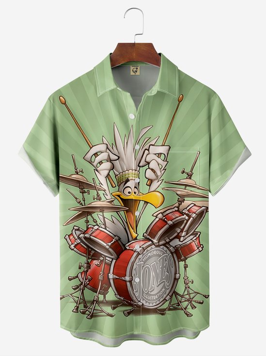 Jazz Drum Chicken Shirt