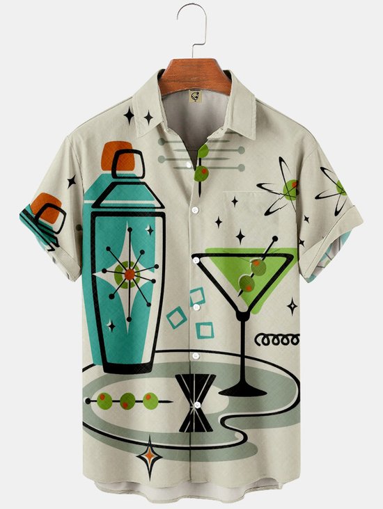 Cocktail Shaker Graphic Shirt