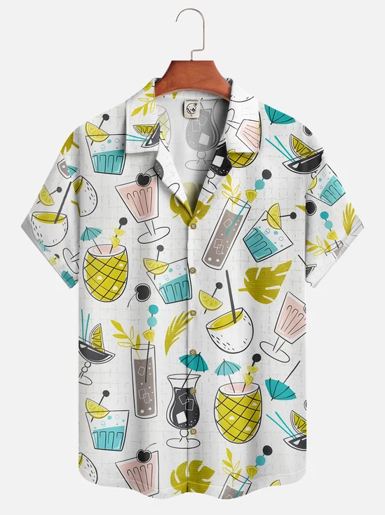 Moisture-wicking Cocktail Casual Shirt