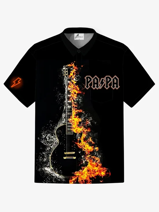 Rock Guitar Music Moisture-wicking Shirt