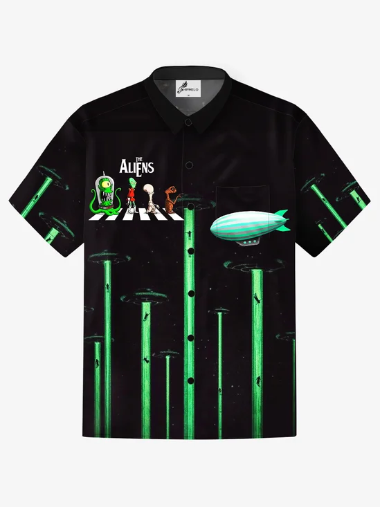 The Alien Band Music Quick Dry Shirt
