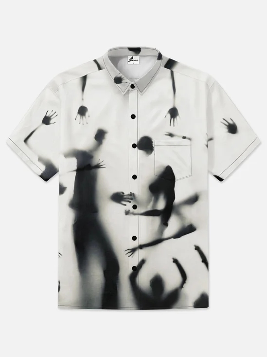 Moisture-wicking Psychedelic Art  Hawaiian Shirt