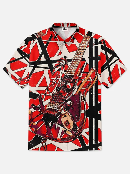 Rock Guitar Playing Music Quick Dry Shirt