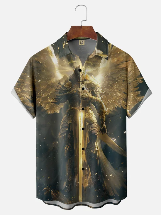 Moisture Wicking Crossrider Hawaiian Shirt