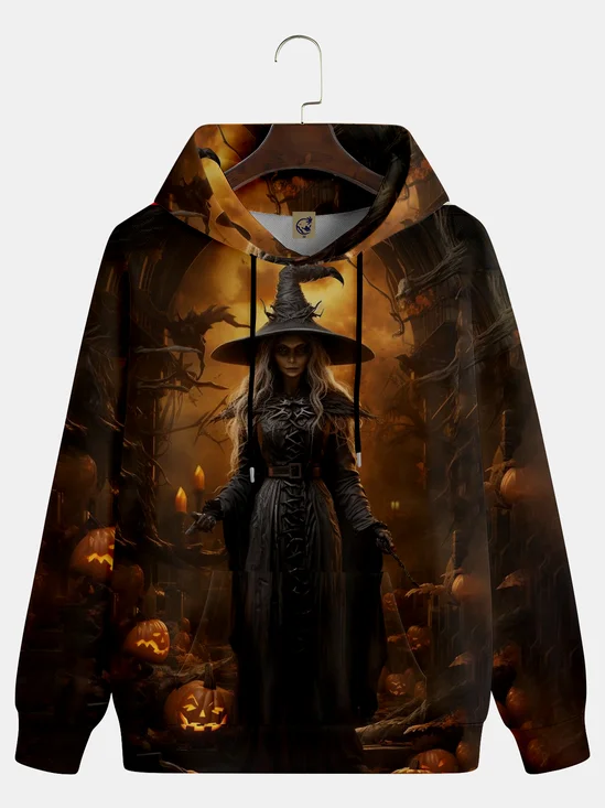 Dark Witch Hooded Long Sleeve Sweatshirt