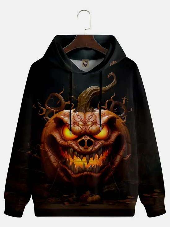 Halloween Pumpkin Monster Hoodie Sweatshirt