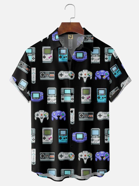 Moisture-wicking Game Chest Pocket Casual Shirt
