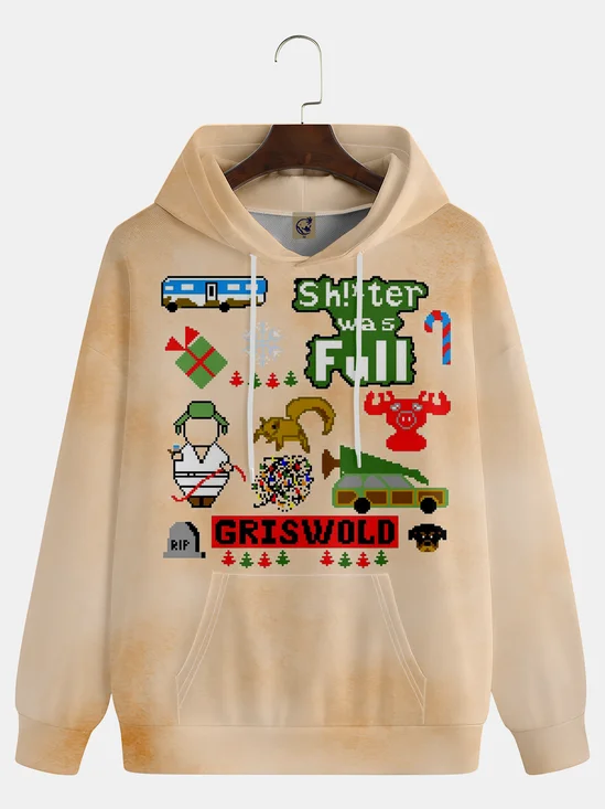Christmas GRISWOLD Simple Illustration Hoodie Sweatshirt