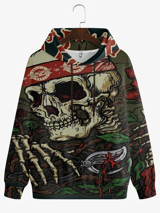 Halloween Skeleton Monster Hoodie Sweatshirt