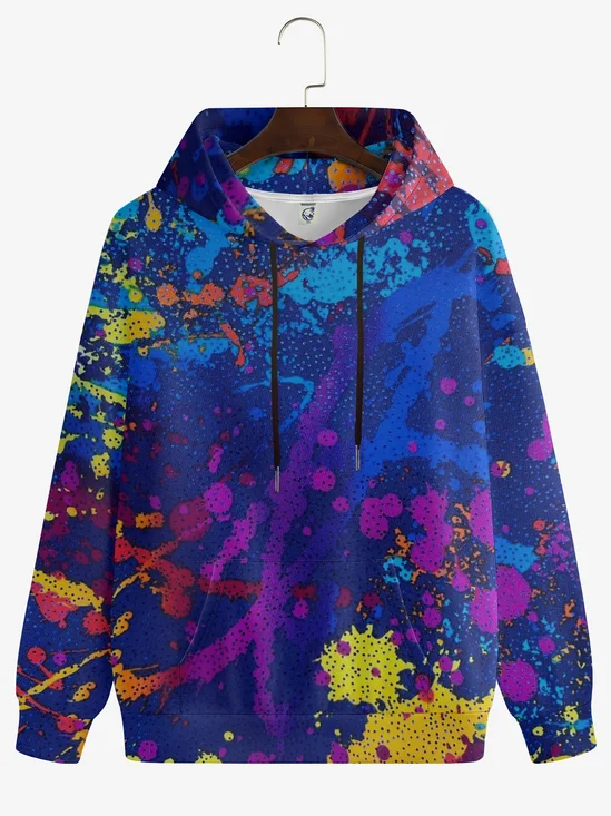 Abstract Random Ink Art Hoodie Sweatshirt