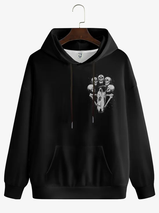 Rock Spirit Death Skull Hoodie Sweatshirt