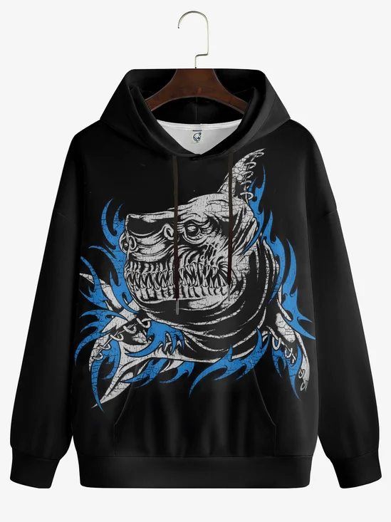 Death Shark Hoodie Sweatshirt