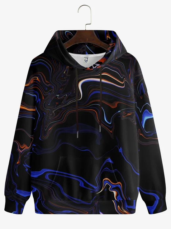 Random Abstract Texture Hoodie Sweatshirt