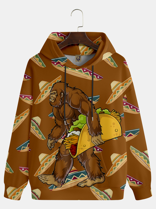 Bigfoot Holding TACO Hoodie Sweatshirt