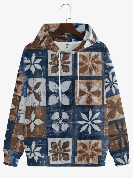Abstract Vintage Texture Hoodie Sweatshirt
