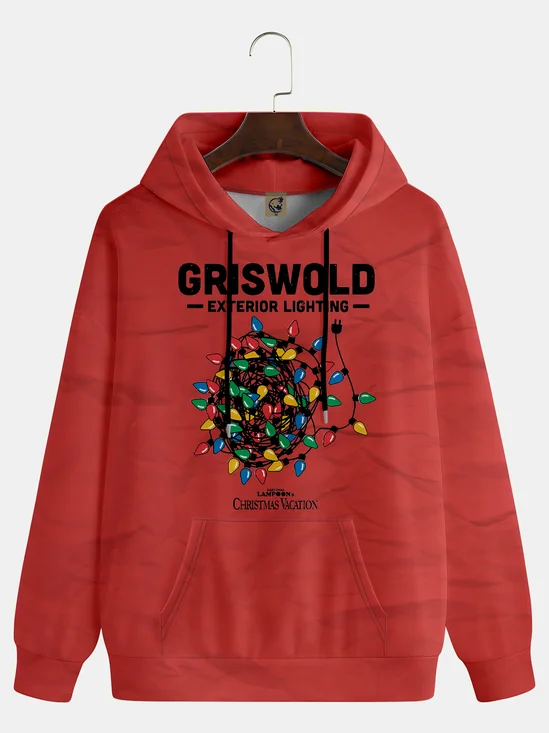 Christmas GRISWOLD Light Strip Hoodie Sweatshirt