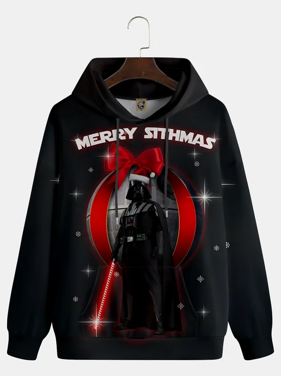 Christmas Planet Robot Hoodie Sweatshirt