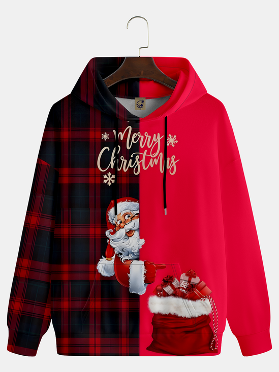 Christmas Funny Santa Claus Hoodie Sweatshirt