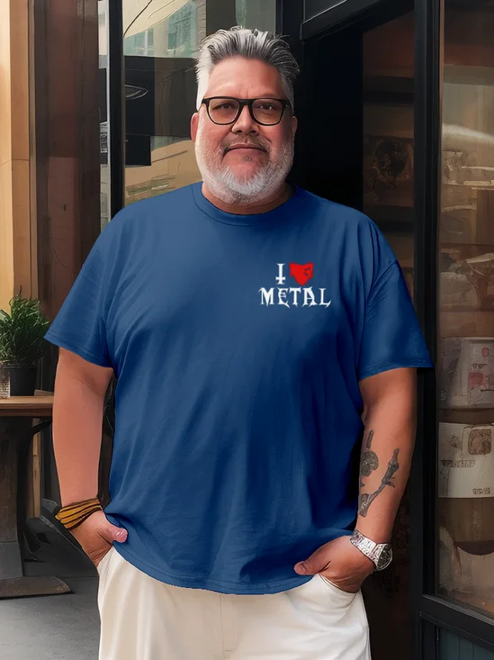 I Love Metal Rock T-shirt