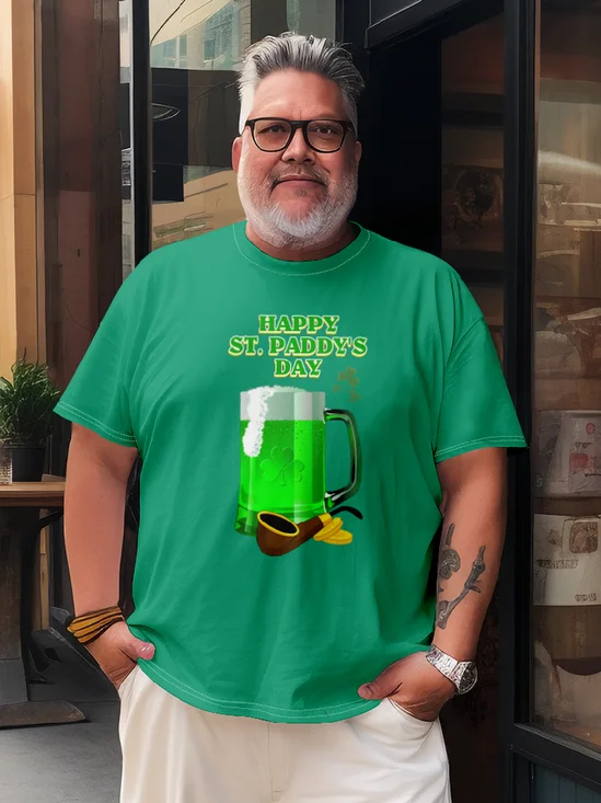 St. Patrick's Day Shamrock Beer T-shirt