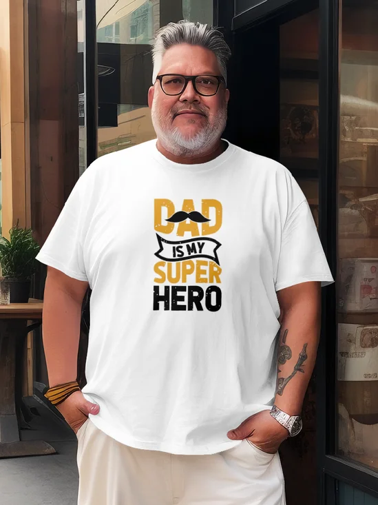 Dad is My Super Hero Father's Day T-shirt