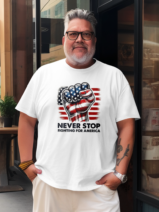 Memorial Day Never Stop Fighting For America T-shirt
