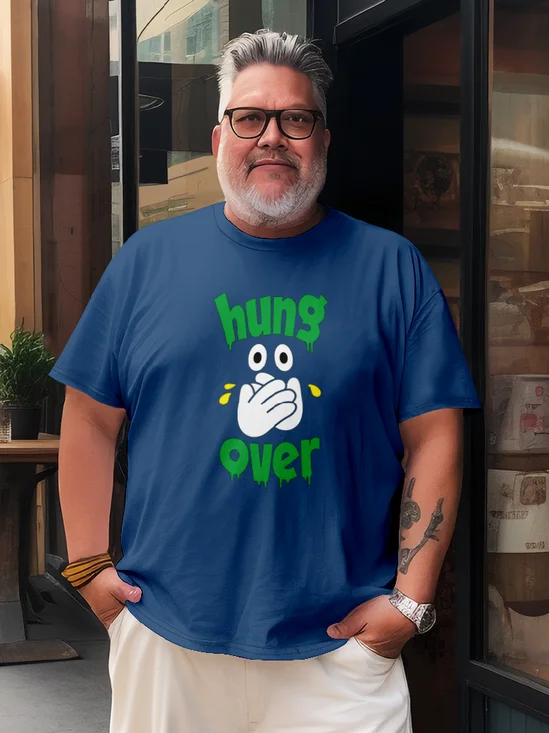 Cartoon Hung Over T-shirt