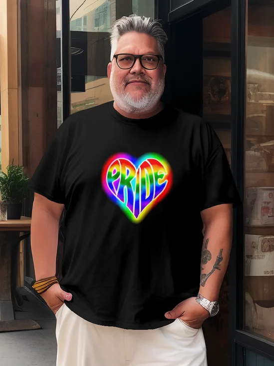 LGBT Pride Month Rainbow Heart T-shirt