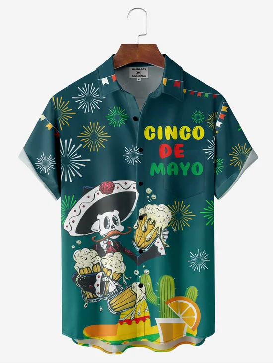Tall Size Cinco de Mayo Party Shirt By David Lozeau