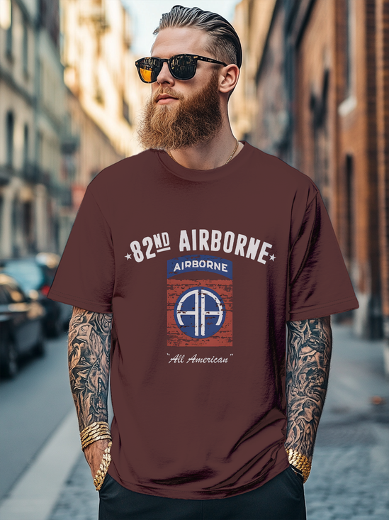 Men's 82nd Airborne Division Art Fitted T-shirts