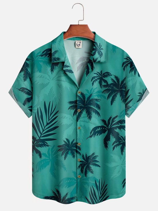 Moisture Wicking GTA Vice City Tommy Vercetti Coconut Tree Hawaiian Shirt
