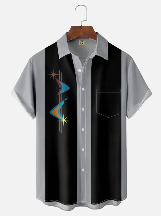 Men's Boomerang Print Shirt
