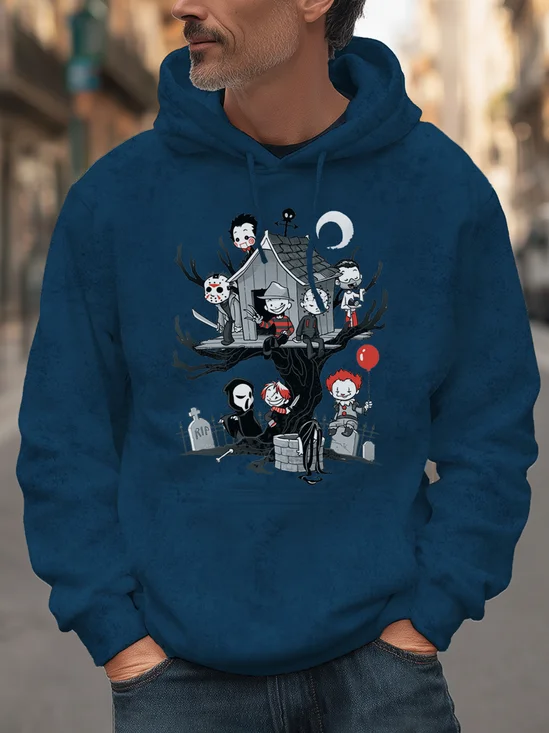 Halloween Ghost Clown Hoodie Sweatshirt