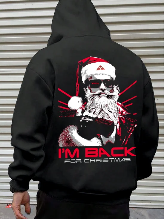 Christmas Terminator Casual Hoodie Sweatshirt