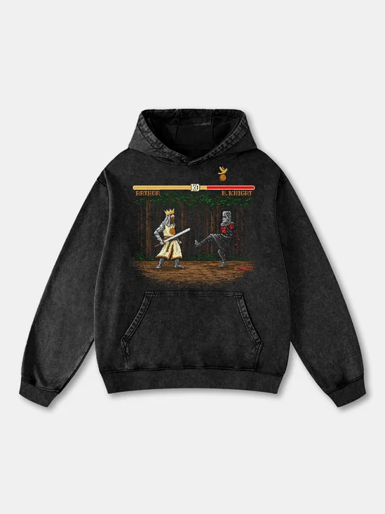 Cartoon Game Character Battle Hoodie Sweatshirt