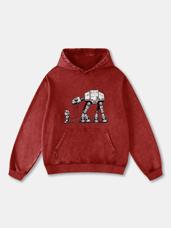 Star Robot Hoodie Sweatshirt