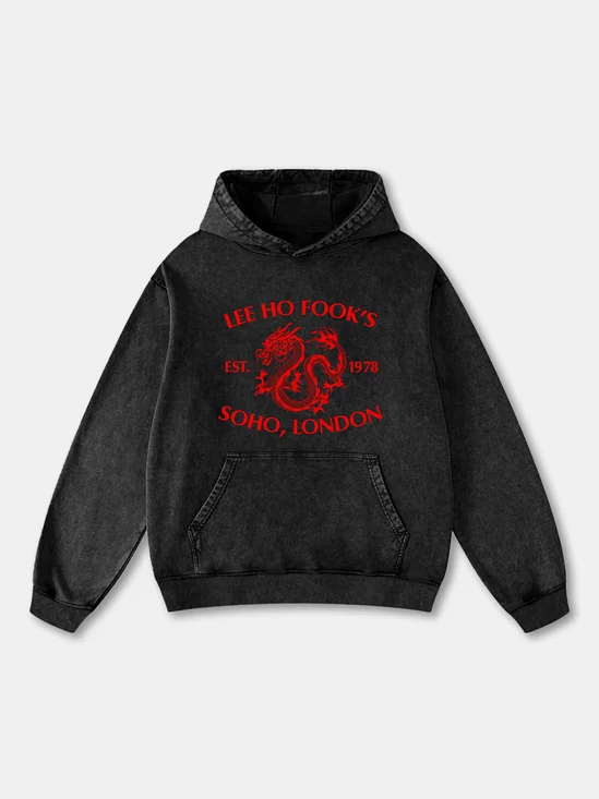 Dragon Slogan Funny Hoodie Sweatshirt