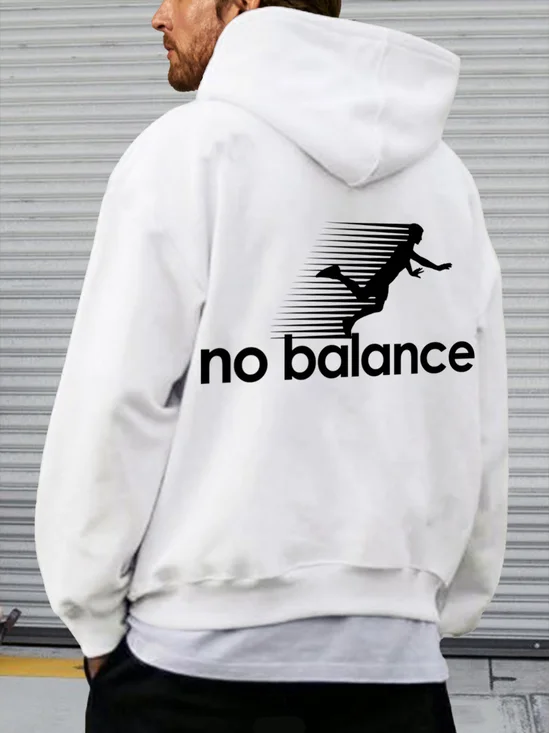 No Balance Casual Hoodie Sweatshirt