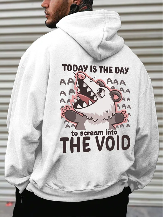 Hardaddy x Techranova Possum Casual Hoodie Sweatshirt