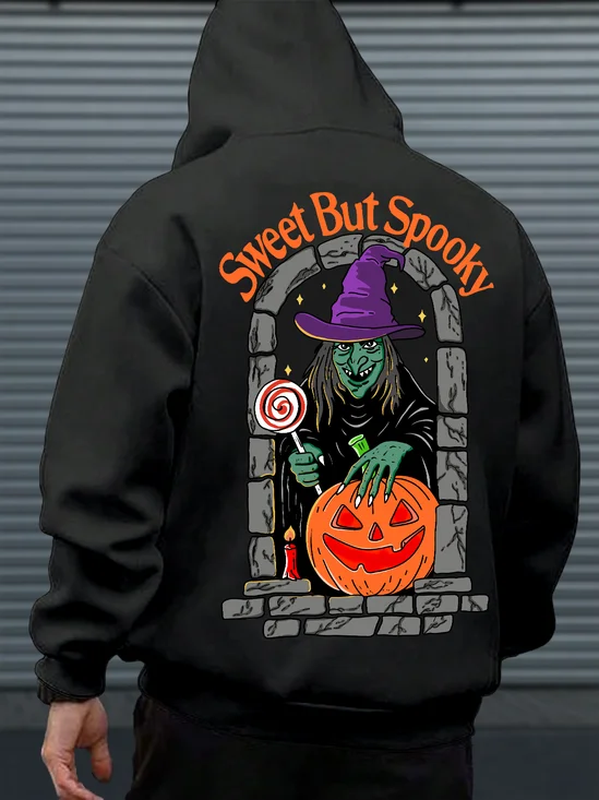 Hardaddy X Kimprut Imut Halloween Magic Witch Pumpkin Hoodie Sweatshirt