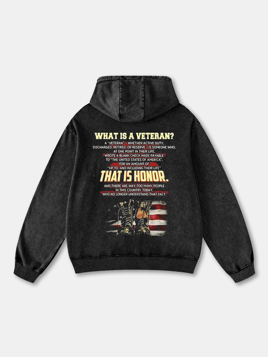 Veterans Day American Flag Boots Hoodie Sweatshirt