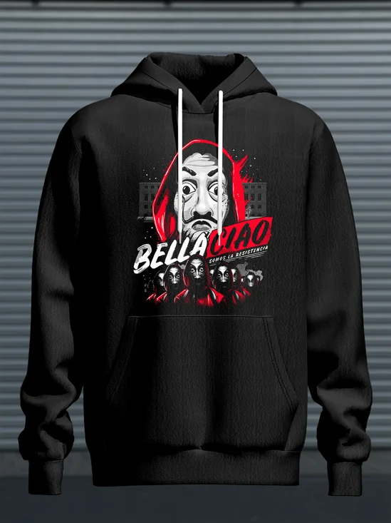 Hardaddy X Eduely Mask Assassin Sweatshirt Hooded