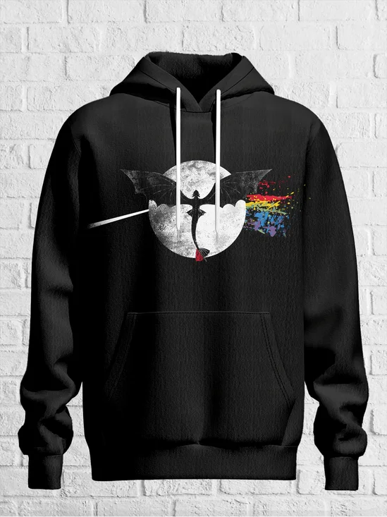 Hardaddy X Eduely Fun Dinosaur Hooded Sweatshirt