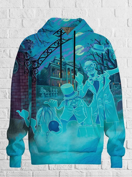 Halloween Ghost Taxi Sweatshirt Hoodies
